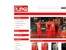 Tablet Screenshot of deportesplayer.cl